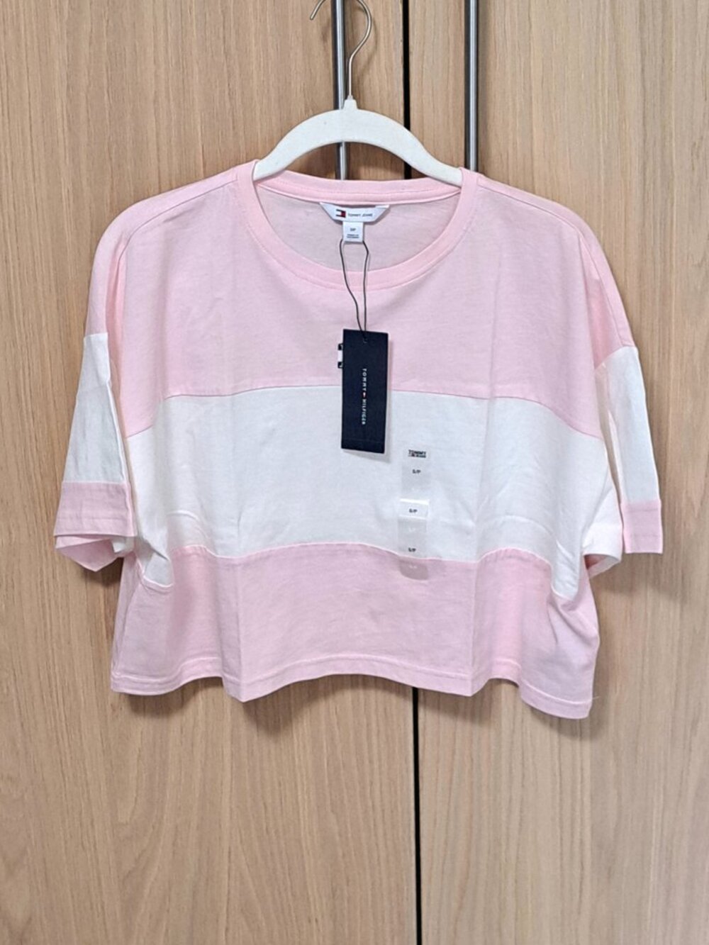 Tommy Hilfiger Striped Crop Tee
